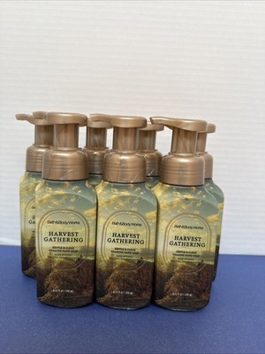7X ~ Bath Body Works ~  HARVEST GATHERING  ~ Gentle Foaming Hand Soap ~ Last Set