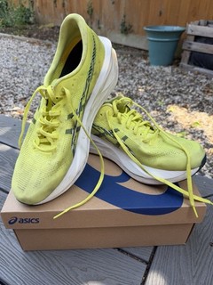ASICS Sonicblast Citron/Teal Men's Road Running Shoes UK 10.5 FFTubro2