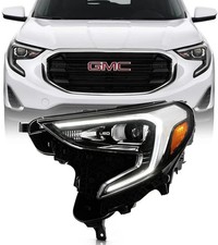 Headlight Headlamp Replacement Left Driver Side for 2018-2021 GMC Terrain HID