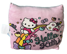 Hello Kitty Travel Cloud Throw Pillow Pink Soft 2024