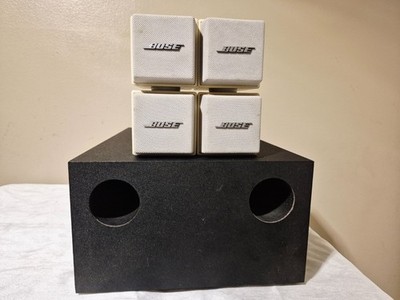 Bose AM-5 Acoustimass Speaker System Low Profile Subwoofer Fully Functional