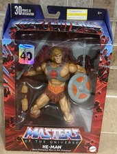 NEW Mattel Masters of the Universe Masterverse 40th Anniversary He-Man 7 in