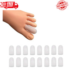 16 Pieces Gel Toe Caps, Silicone Toe Protector Toe Covers, Gel Toe Cushion...