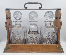 Betjemann Patent no. 46250 3 decanter tantalus, West & Son Dublin, no key