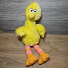 Applause Big Bird Soft Toy Plush Yellow Vintage 15 Inches Long Sesame Street
