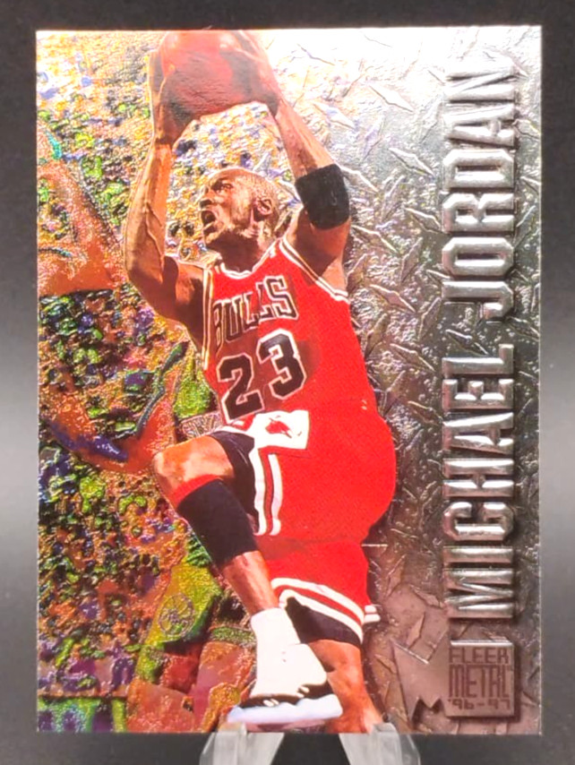 1996 Fleer Skybox Metal Universe #11 Michael Jordan (Bulls) HOF