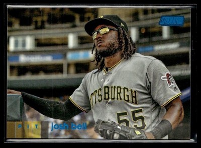 2020 Stadium Club Blue Foil Josh Bell 39/50 Pittsburgh Pirates #180