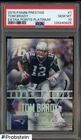 2015 Panini Prestige Extra Points Platinum #1 Tom Brady Patriots 22/25 PSA 10