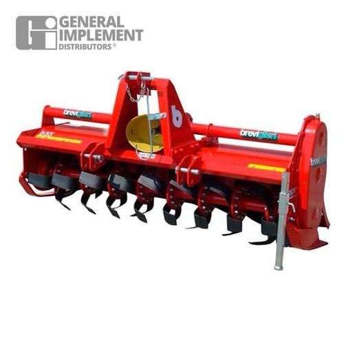 Breviglieri b55f Rotary Tiller 3-Point Hitch Category 1 & 2 Mechanical Drive