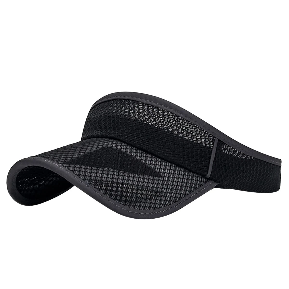 Outdoor Sport Cap Wide Brim UV Protection Breathable Adjustable Baseball Cap ...
