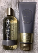 BATH  BODY WORKS BLACK TEA BODY WASH  HYDRATION CREAM VALUED 36.00