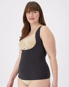 Flexees Dream Shapewear Torsette Wear Your Own Bra Maidenform Body Firm Control
