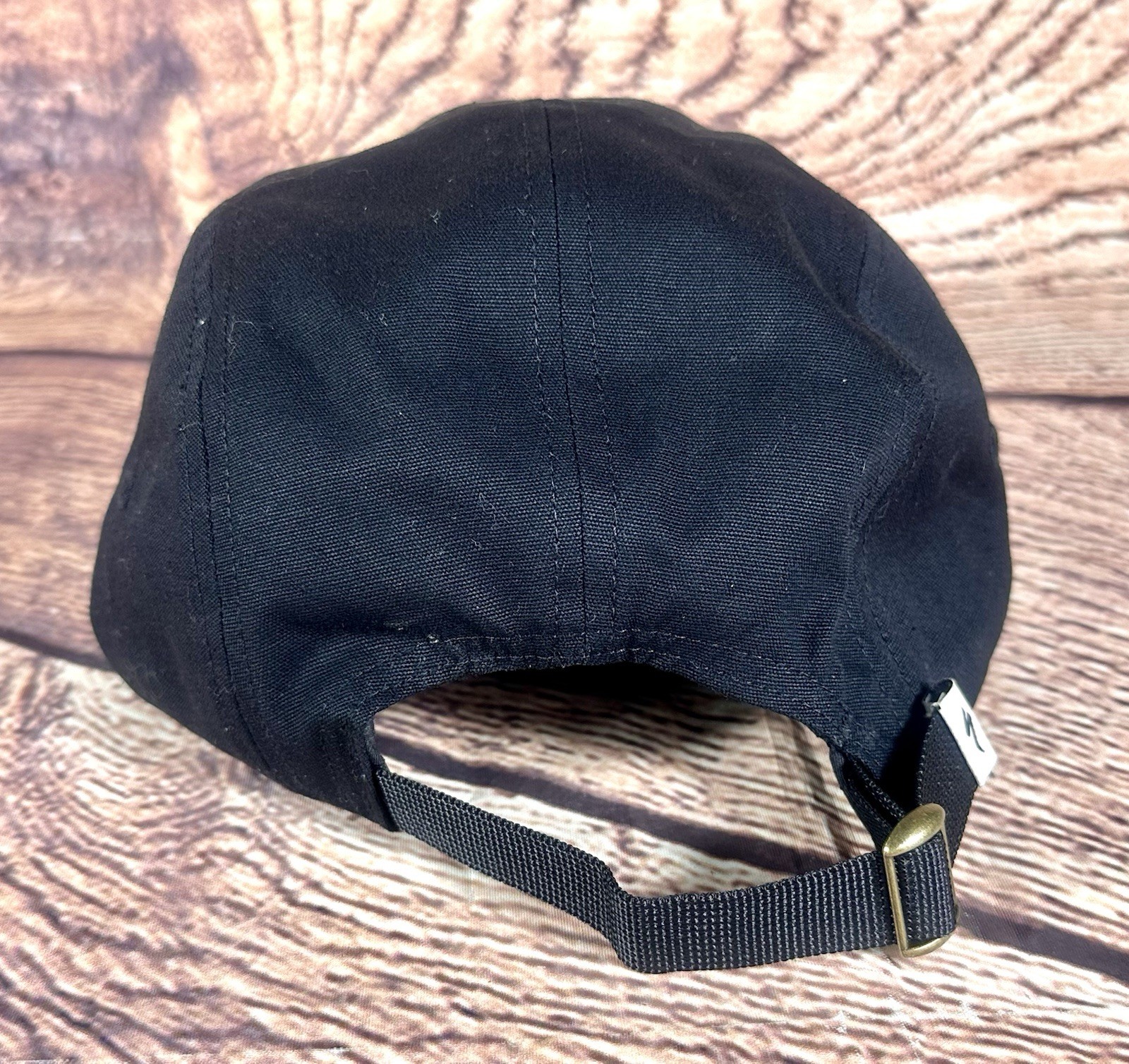 Specialized SBC Graphic 5 Panel Black Camper Hat New