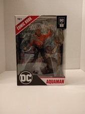 2022 McFarlane DC Direct Page Punchers Aquaman Action Figure NIB 7