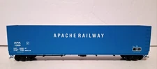 E&C Shops 0103 Roundhouse HO Apache Railway 62' Woodchip Hopper #1311 RTR w/Box