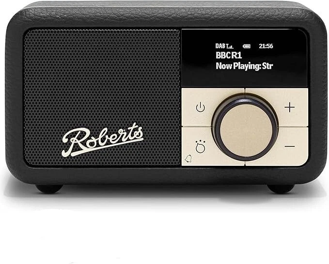 Roberts Revival Petite DAB/DAB+/FM Portable Radio RDS with Bluetooth - Black NEW - Image 3 of 4