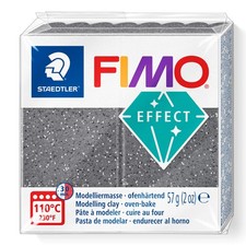 STAEDTLER 8010-803 FIMO Effect Oven-Hardening Polymer Modelling Clay - Stone Gra