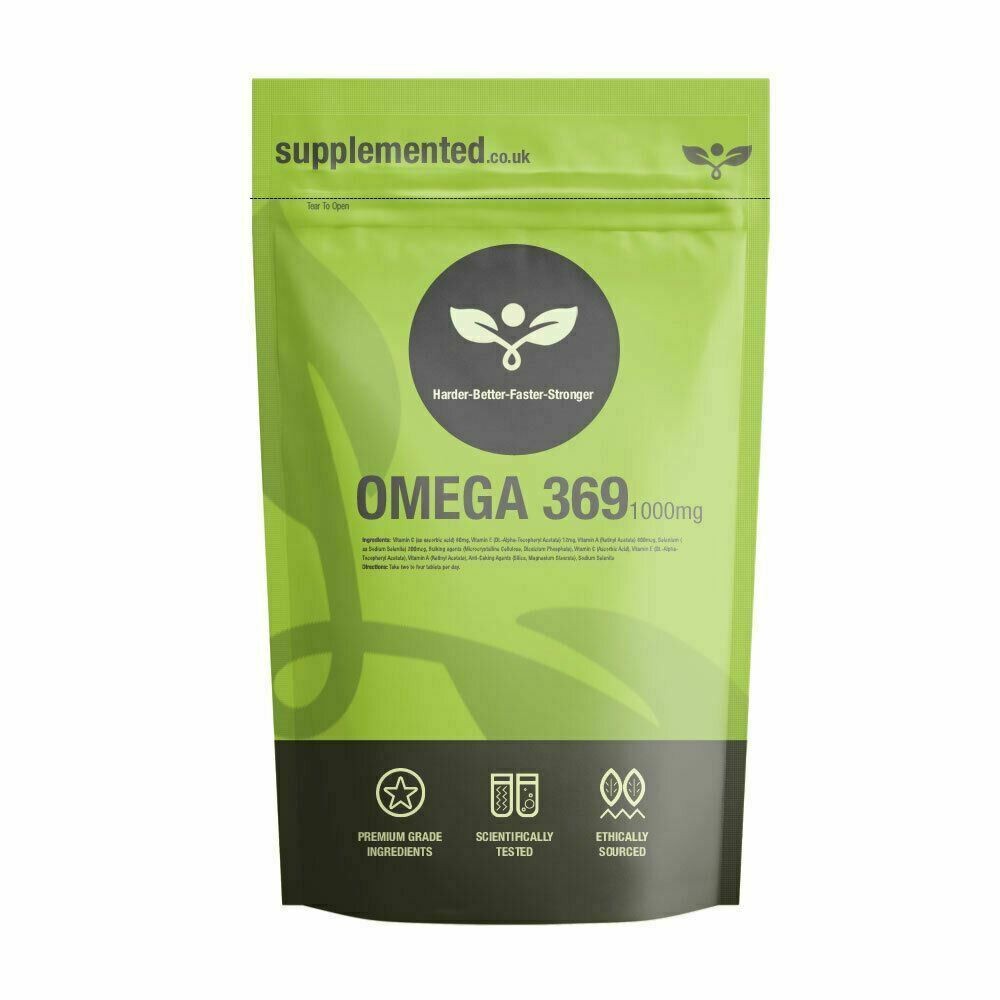 Omega 369 90 Softgel Capsules