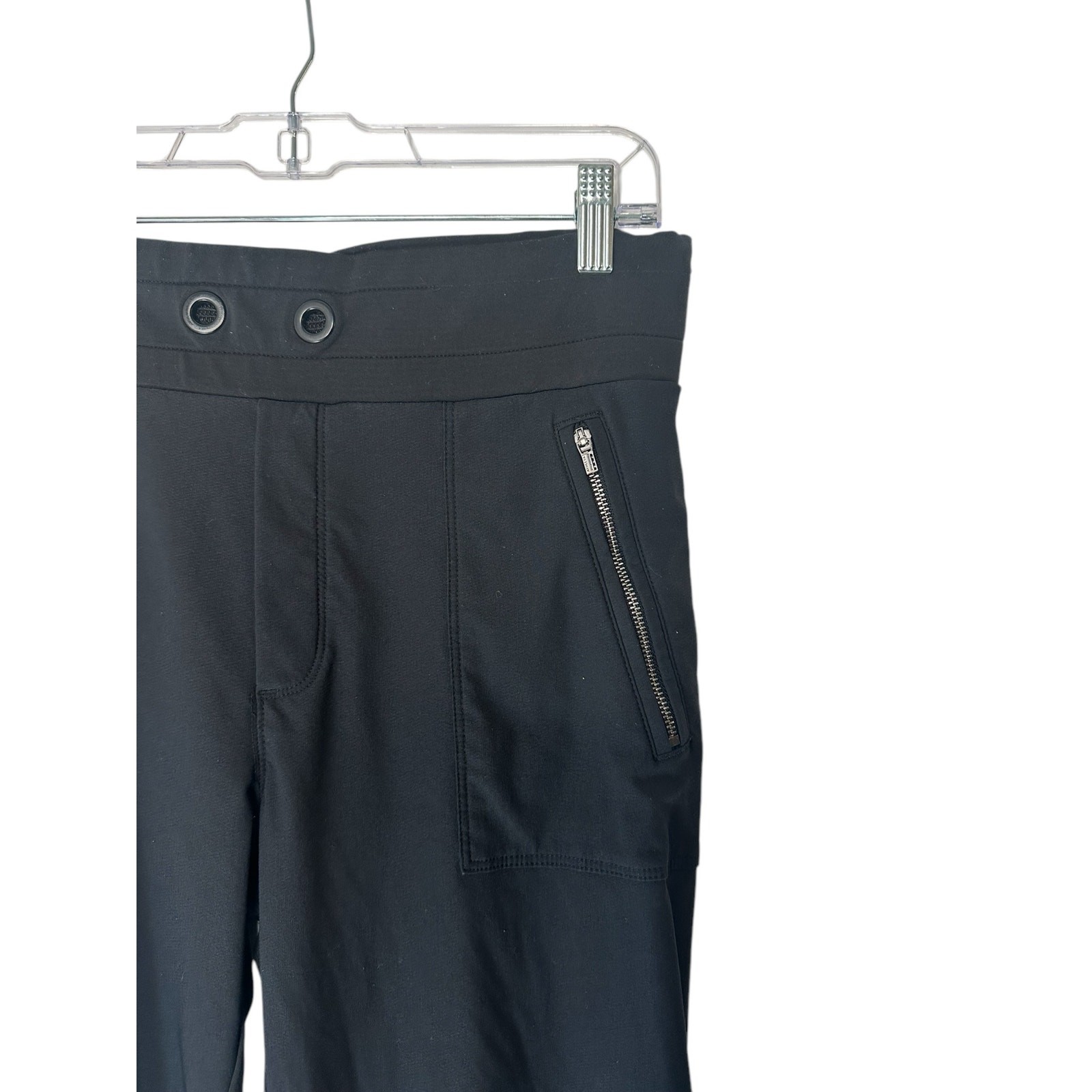 Athleta Black Basic Workout Athleisure Headlands … - image 4