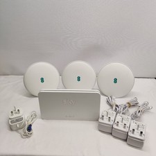 SKY Q ‎BOOSTER DI RETE WIRELESS A BANDA LARGA IN FIBRA CON 3 X ESTENSORI DI DISCHI WIFI EE