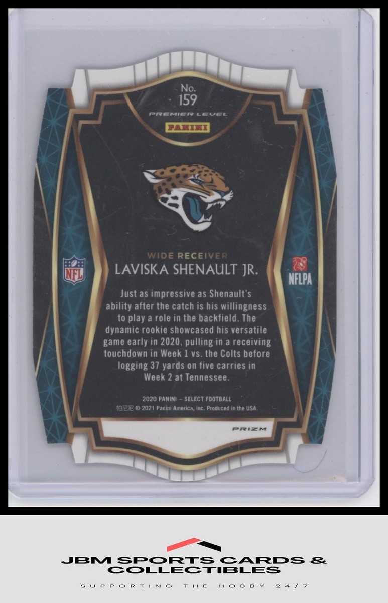 2020 Panini Select #159 Laviska Shenault Jr. Red Prizm Die Cut RC