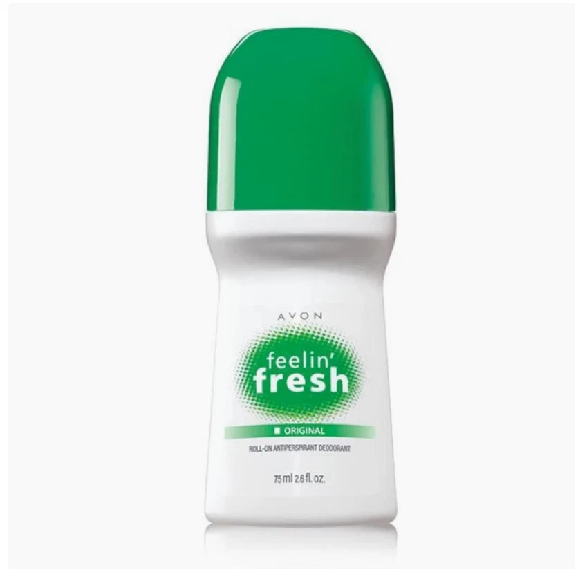 Desodorante roll-on original Avon Feelin Fresh 2,6 fl oz - Paquete de 8 antitranspirantes Foto 3 de 4