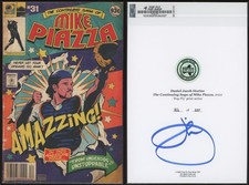 Mike Piazza Saga (Mets, Dodgers) - Pop Fly Shop Art Print - Daniel J. Horine S5