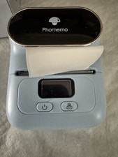 New In Box Small Hand Held Label Printer Colour Pale Blue