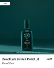 Oribe- Eternal Curls Polish  Protect Oil 3.4oz/100ml w/o BOX