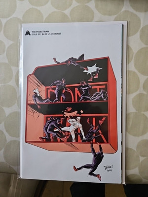 Pedestrian #1 Cover B Dean Haspiel Cardstock Variante Magma NM