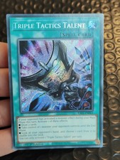 YuGiOh Triple Tactics Talent RA01-EN06 Secret Rare 1st Edition