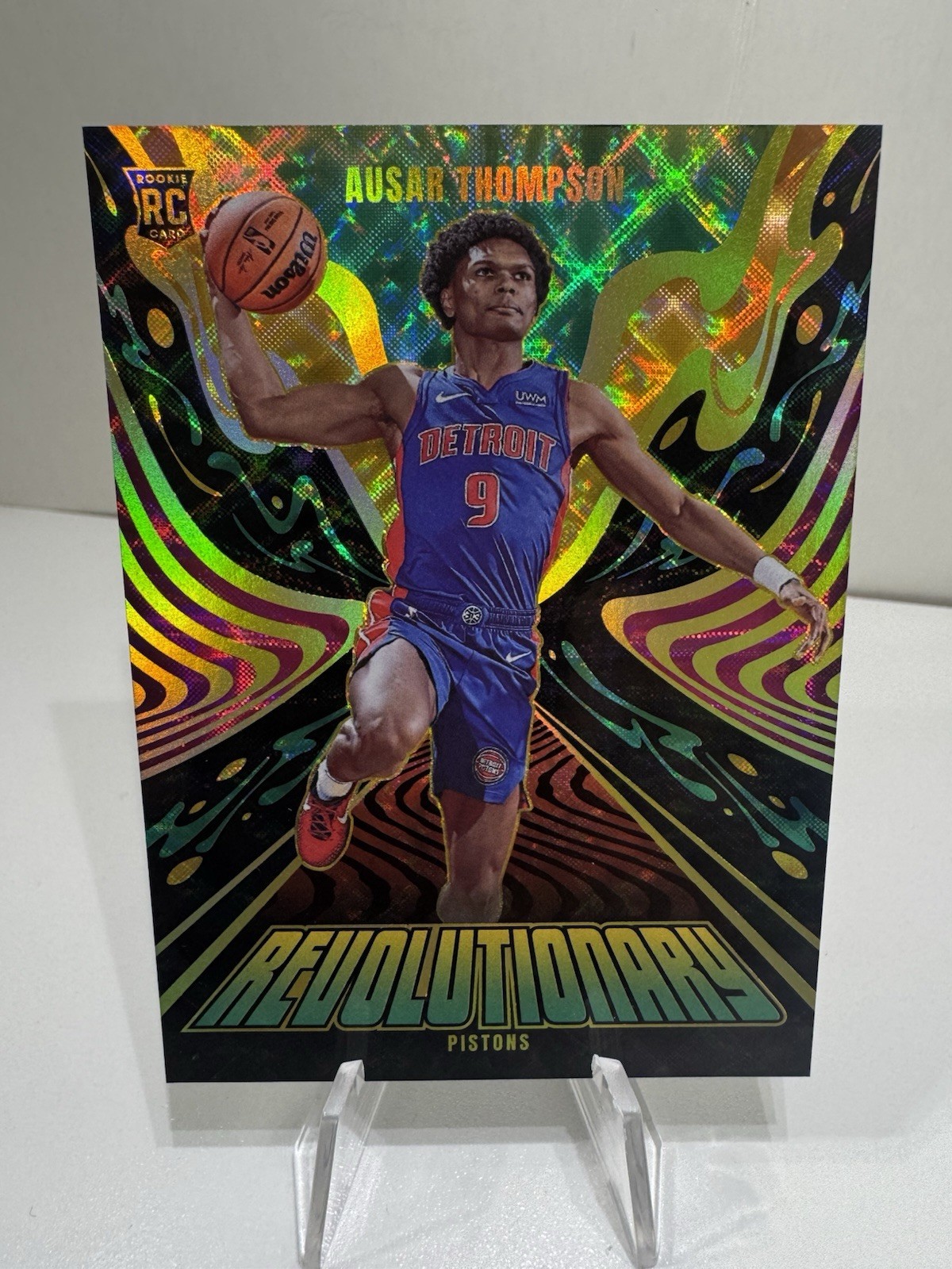 2023-24 Panini Revolution Revolutionary Ausar Thompson RC Case Hit Pistons