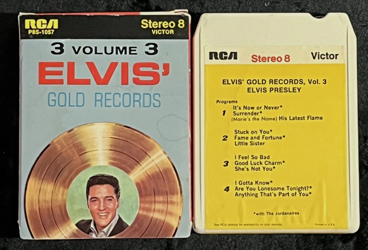 Elvis Gold Records 8 Track for sale | eBay