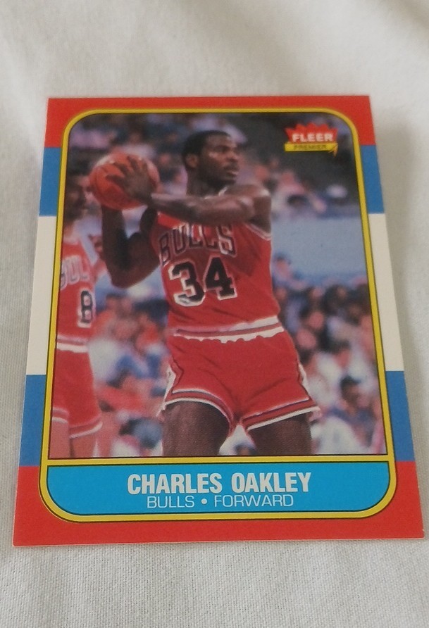 1986-87 Fleer - Charles Oakley #81 (RC)
