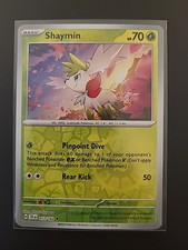 Shaymin 013/162 Temporal Forces Uncommon Reverse Holo Pokemon Card Near Mint