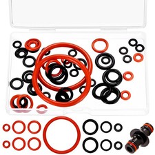 50 Pcs Seal Ring for Coffee Machine Brewing Group Black, Red