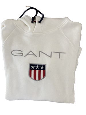 Gant Damen Sweatshirt Hoodie weiß Gr. M neu ohne Etikett