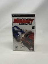 Burnout Dominator PlayStation Portable Sony PSP Game UMD + Case Authentic Tested