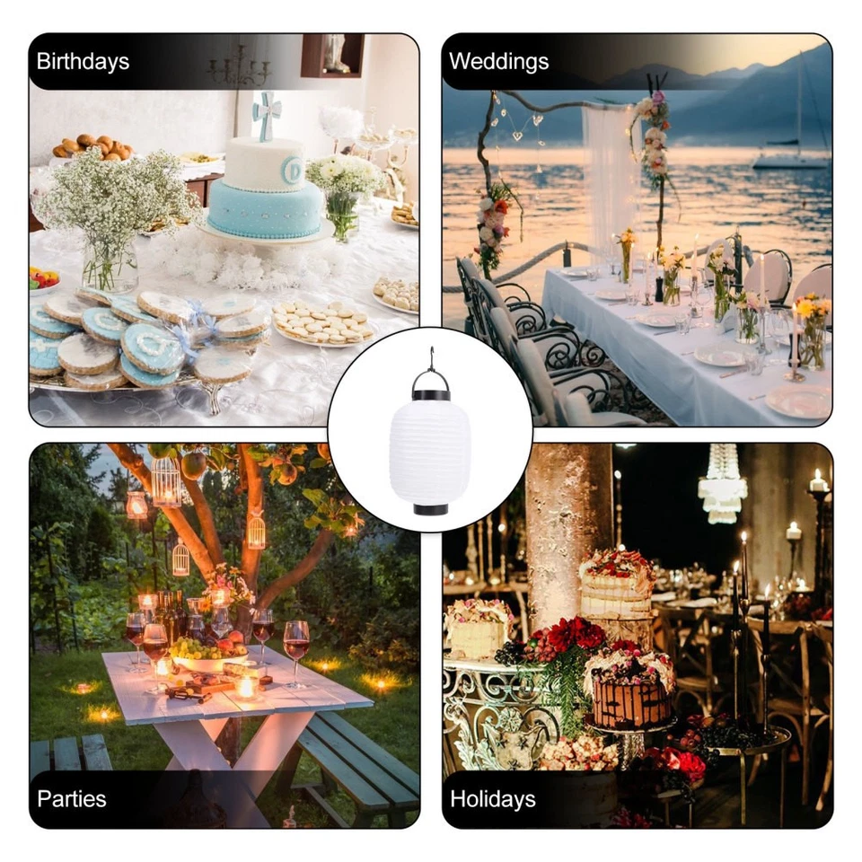 Linternas colgantes japonesas de papel de San Valentín estilo chino de 3 unidades Foto 4 de 4