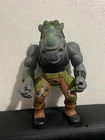 Teenage Mutant Ninja Turtles ROCKSTEADY Jumbo 13" Giant Size Vintage 1990 TMNT