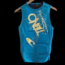 NEW ONEILL GOORU PADDED COMPITION REVERSEABLE PULLOVER VEST  WAKEBOARDING sz L