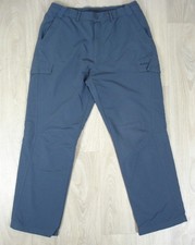ROHAN TRAILBLAZERS WALKING TROUSERS Dry Grey Lined  SIZE Men 34W 32L Medium