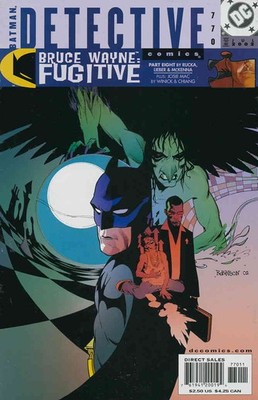 Detective Comics #770 FN; DC | Batman Bruce Wayne Fugitive 8 - w/Bag+Board