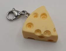 Käse Ecke Clip Anhänger Bettelarmband Kinder Schmuck Adventskalender Füllung 3D