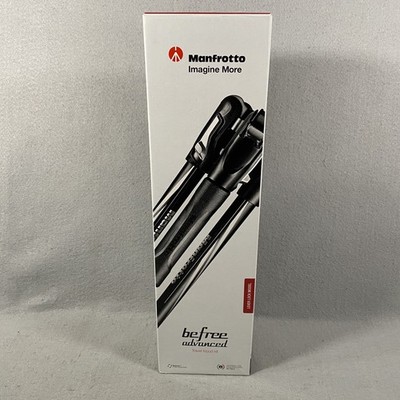 New Manfrotto Befree Advanced Aluminum Travel Tripod Black MKBFRLA4BK-BHUS
