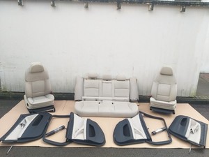 BMW 5er F11 Komfortsitze Leder Türverkleidung Memory Heizung Dakota Oyster Satz