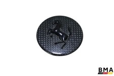 Ferrari 296 Gtb Gts Carbon Fiber Wheel Center Cap Trim 2022 - 2026 Oem