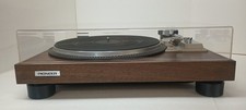 Gorgeous Restored Pioneer PL-518 With New Walnut Veneer, New Dustcover