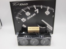 Defi Din-gauge Style21 3 Triple Meter Whitewhite Wateroilpressure