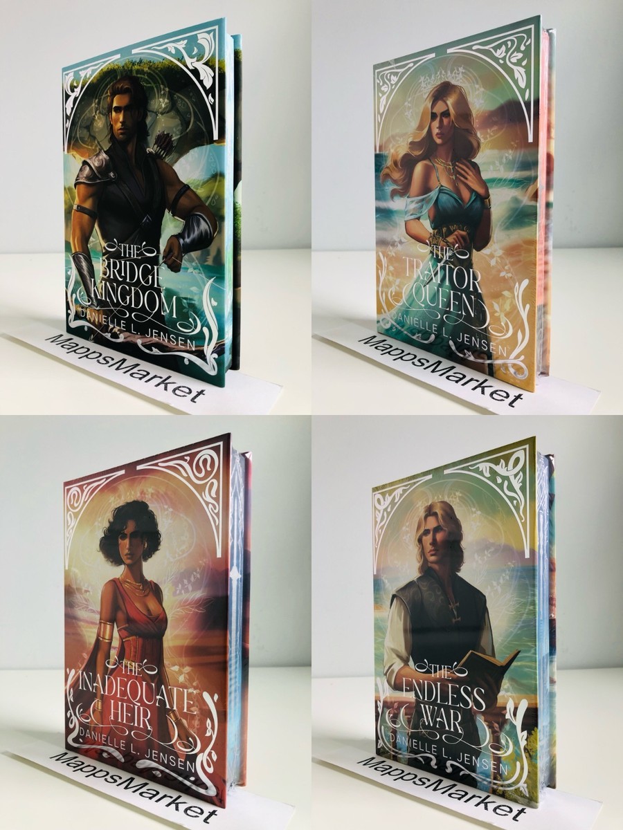 SIGNED The Bridge Kingdom 1-4 by Danielle L. Jensen ARCANE SOCIETY